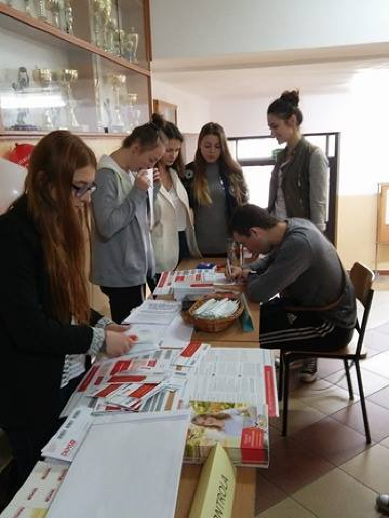 Akcja #KOMÓRKOMANIA w I LO