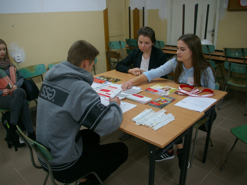 Akcja #KOMÓRKOMANIA w I LO