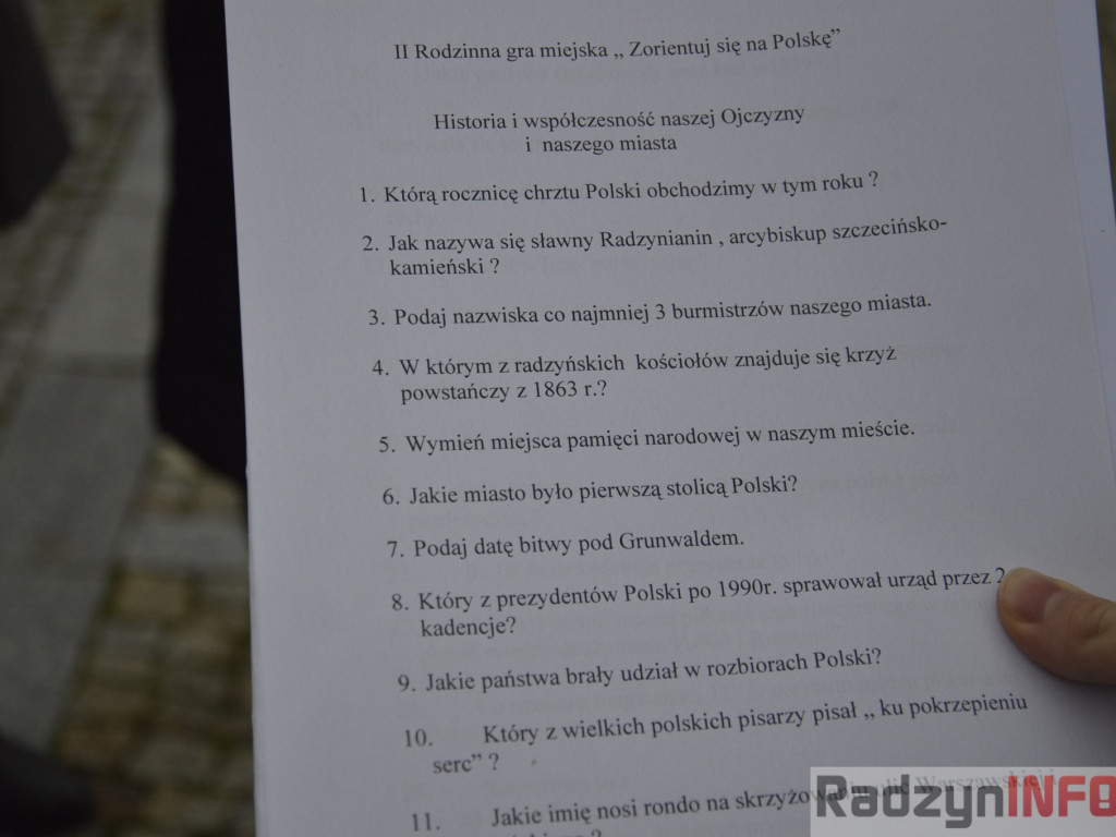 Zorientowani na Polskę, czyli II Spacer Rodzinny