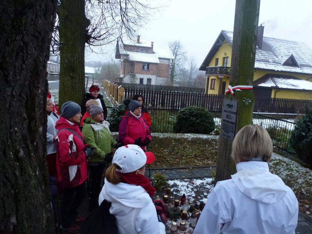 Miłośnicy Nordic Walking uczcili Święto Niepodległości
