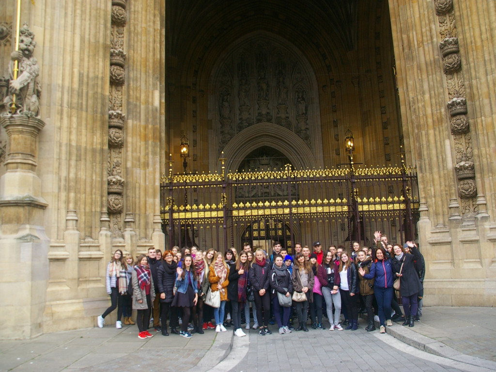 Uczniowie I LO na warsztatach językowych, czyli jak zwiedzić Londyn szybko i przyjemnie