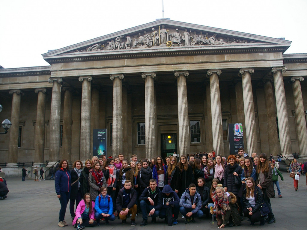 Uczniowie I LO na warsztatach językowych, czyli jak zwiedzić Londyn szybko i przyjemnie