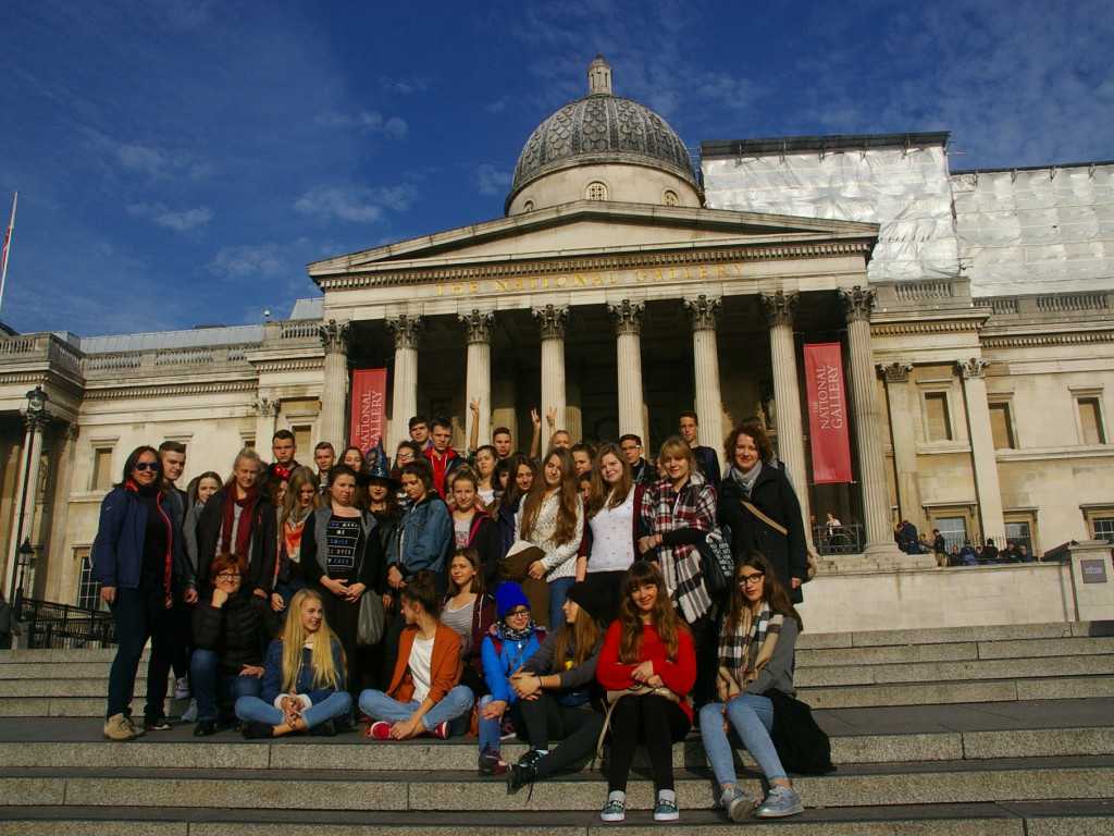 Uczniowie I LO na warsztatach językowych, czyli jak zwiedzić Londyn szybko i przyjemnie
