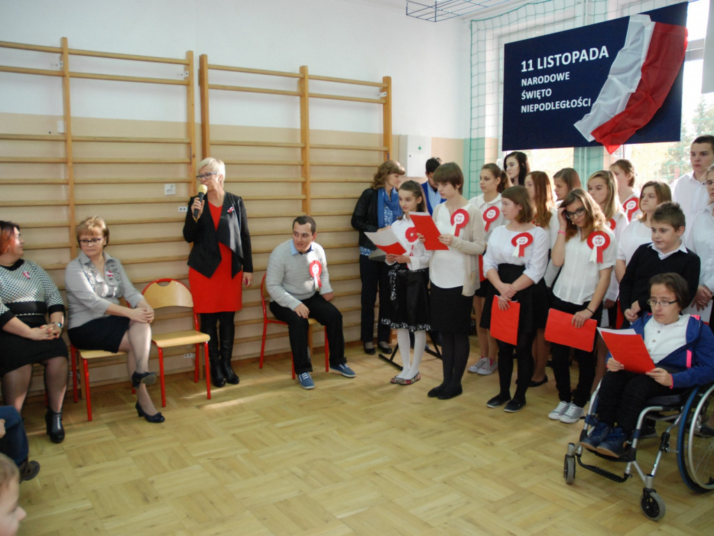 Akademia z okazji Święta Niepodległości w SOSW