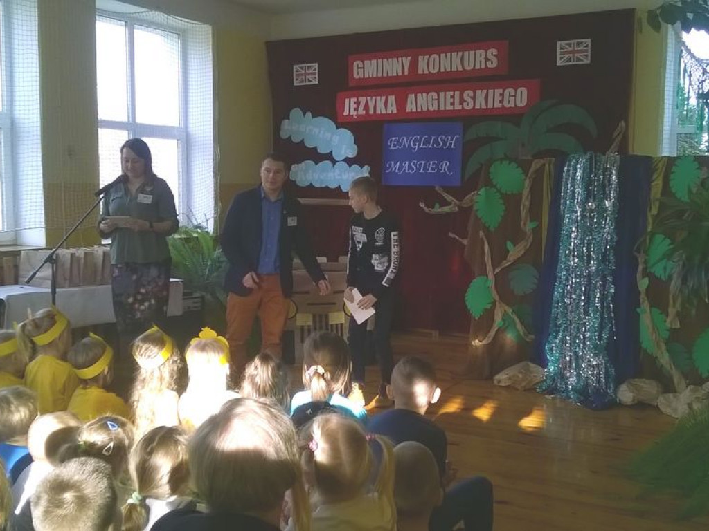 Gminny Konkurs Języka Angielskiego ENGLISH MASTER w Tchórzewie