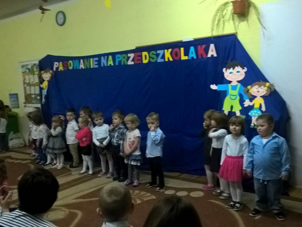 Pasowanie na przedszkolaka w Przedszkolu na Reja