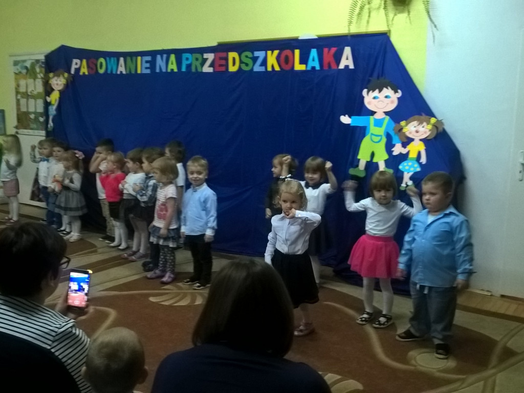 Pasowanie na przedszkolaka w Przedszkolu na Reja