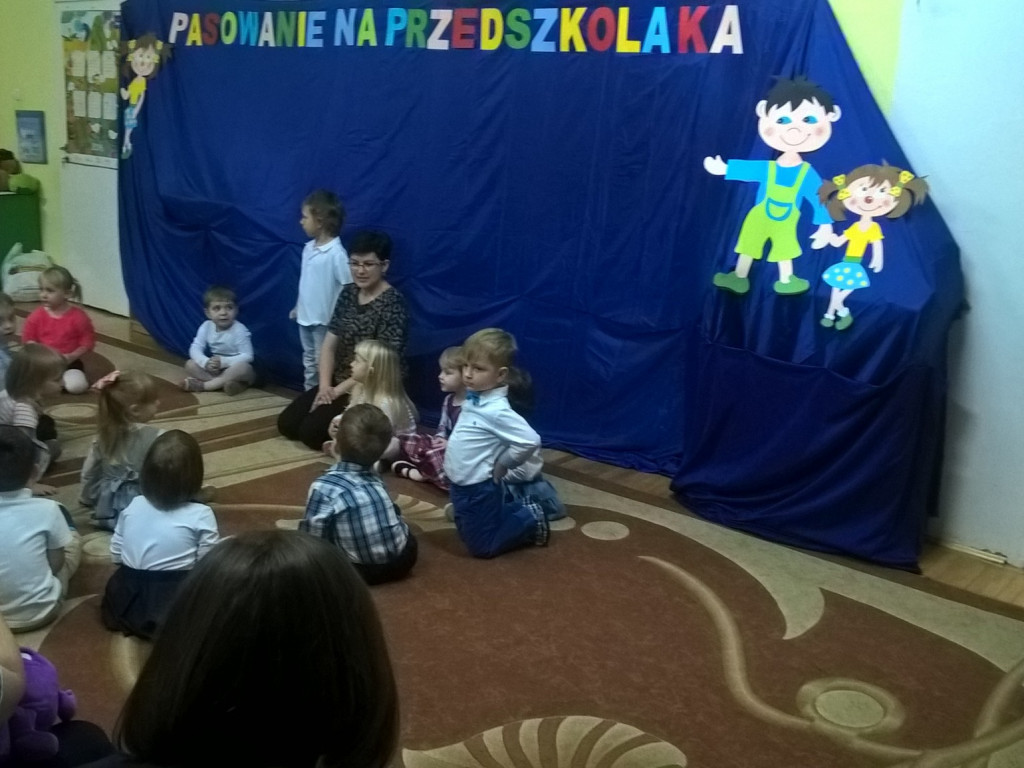 Pasowanie na przedszkolaka w Przedszkolu na Reja
