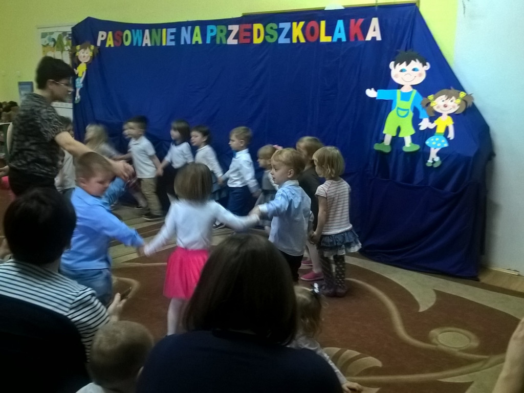 Pasowanie na przedszkolaka w Przedszkolu na Reja