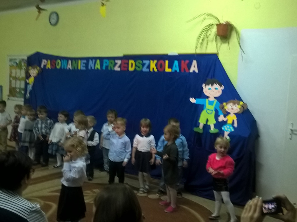 Pasowanie na przedszkolaka w Przedszkolu na Reja