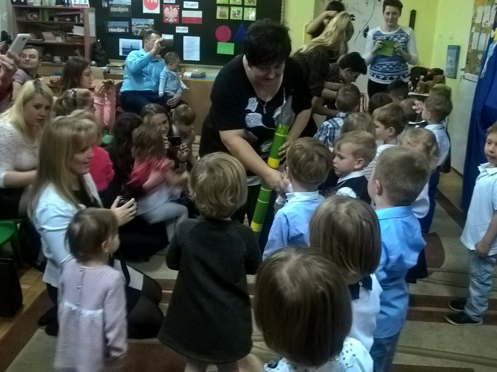 Pasowanie na przedszkolaka w Przedszkolu na Reja