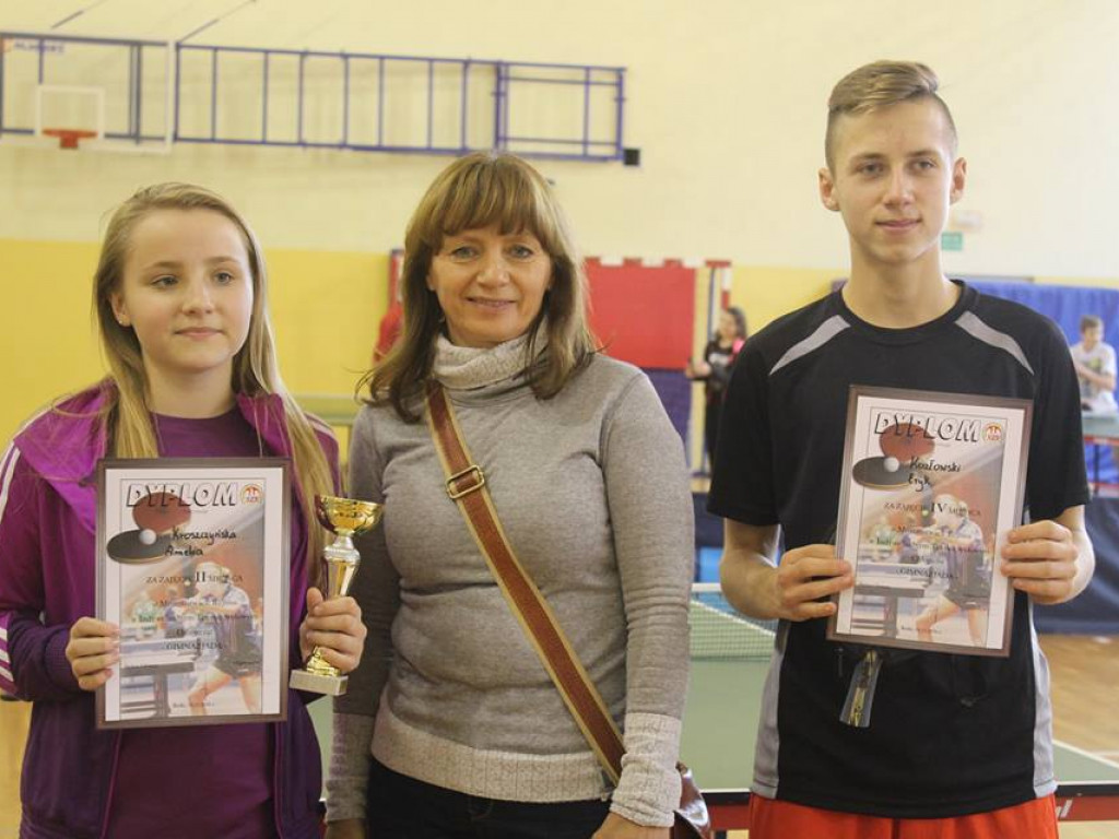 Mistrzostwa rejonu bialskopodlaskiego w indywidualnym tenisie stołowym