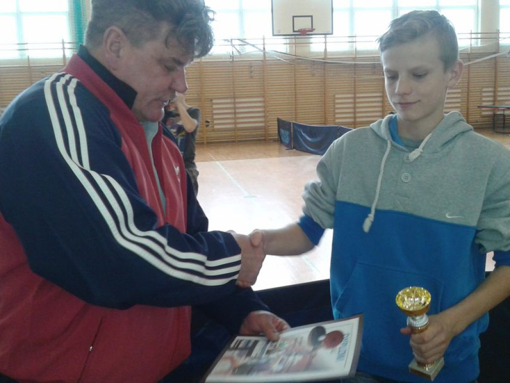 Mistrzostwa rejonu bialskopodlaskiego w indywidualnym tenisie stołowym