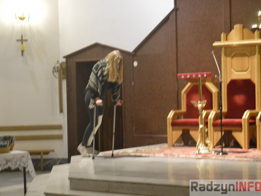 Kazanie ks. Łukasza Michaluka z Ulana + pantomima młodzieży z Kocka