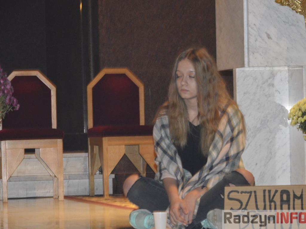 Kazanie ks. Łukasza Michaluka z Ulana + pantomima młodzieży z Kocka