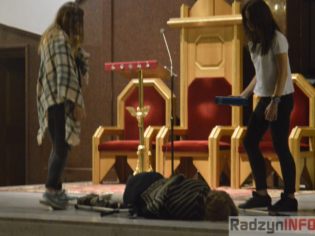 Kazanie ks. Łukasza Michaluka z Ulana + pantomima młodzieży z Kocka