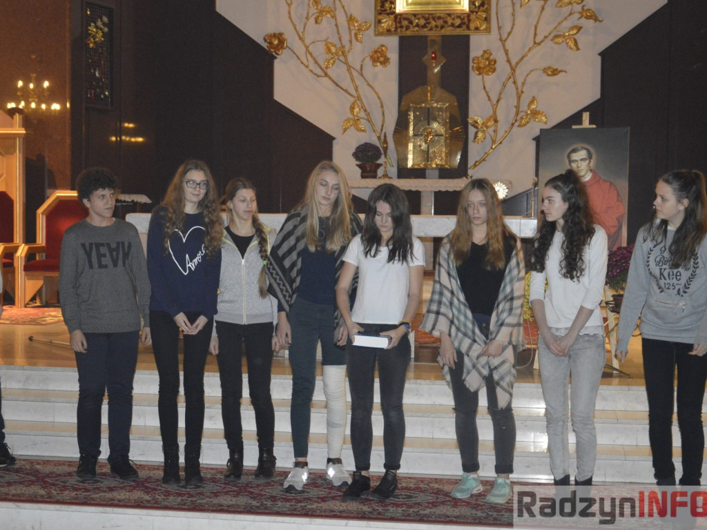 Kazanie ks. Łukasza Michaluka z Ulana + pantomima młodzieży z Kocka