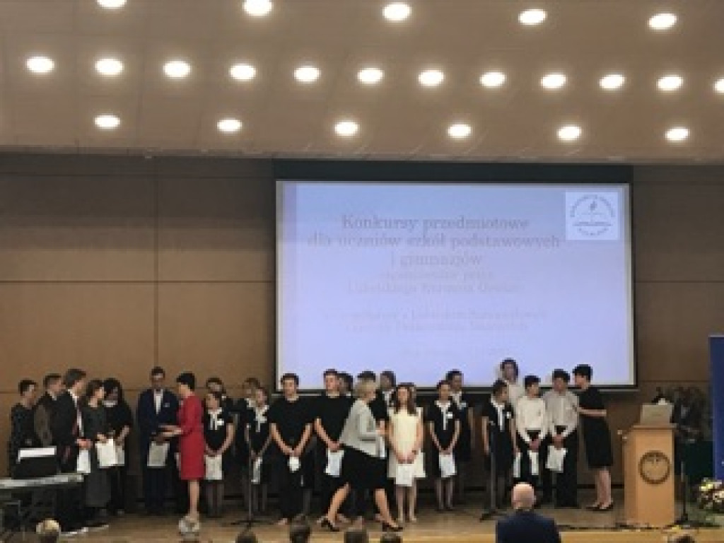 Laury dla najlepszych z Gimnazjum nr 2 w Radzyniu