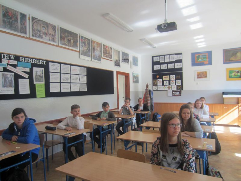 Powiatowy Konkurs Języka Angielskiego w Gimnazjum nr 1  im. Orląt Lwowskich