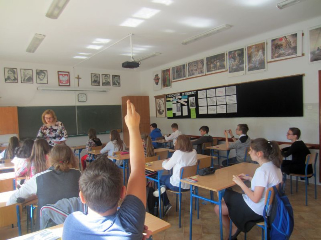 Powiatowy Konkurs Języka Angielskiego w Gimnazjum nr 1  im. Orląt Lwowskich