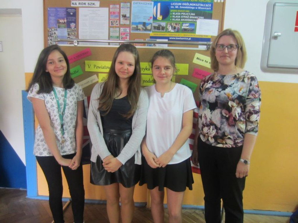 Powiatowy Konkurs Języka Angielskiego w Gimnazjum nr 1  im. Orląt Lwowskich