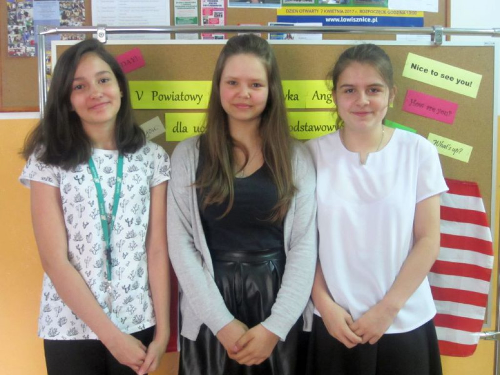 Powiatowy Konkurs Języka Angielskiego w Gimnazjum nr 1  im. Orląt Lwowskich