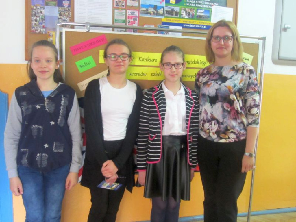 Powiatowy Konkurs Języka Angielskiego w Gimnazjum nr 1  im. Orląt Lwowskich