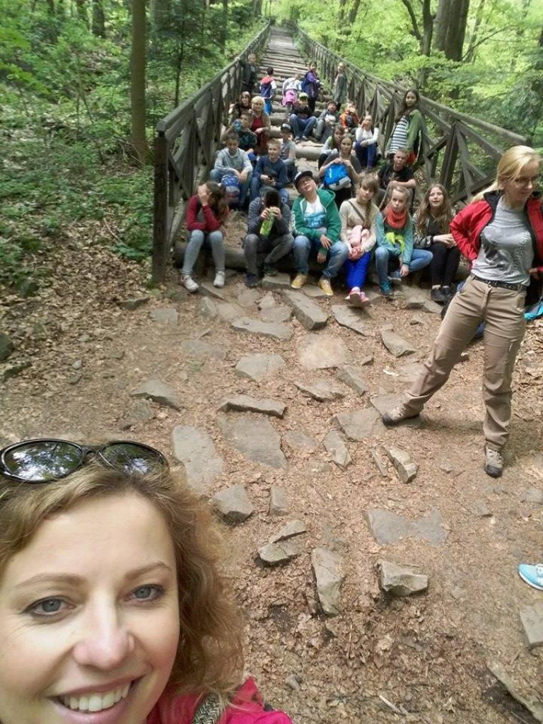 Wycieczka w góry Świętokrzyskie