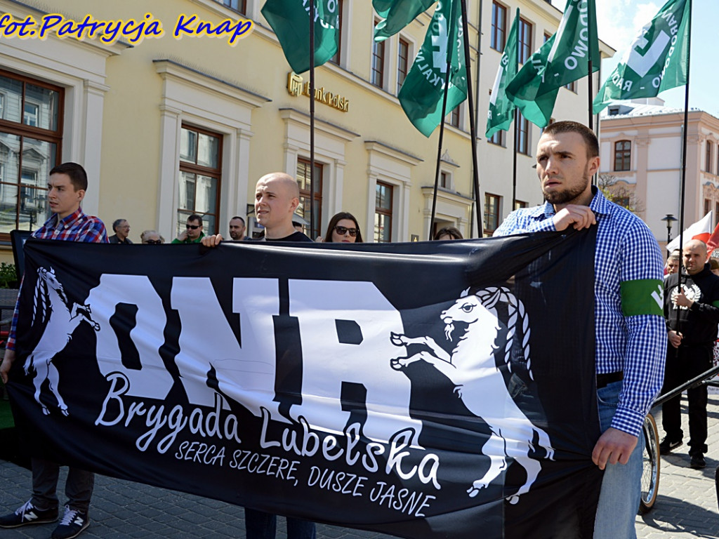 W obiektywie: lubelski Marsz Pamięci Rotmistrza Pileckiego