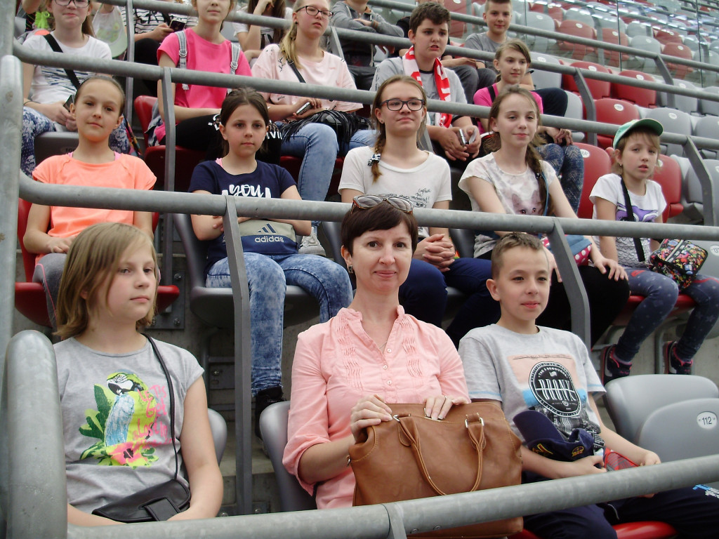 Uczniowie Szkoły Podstawowej w Paszkach Dużych na wycieczce w Warszawie