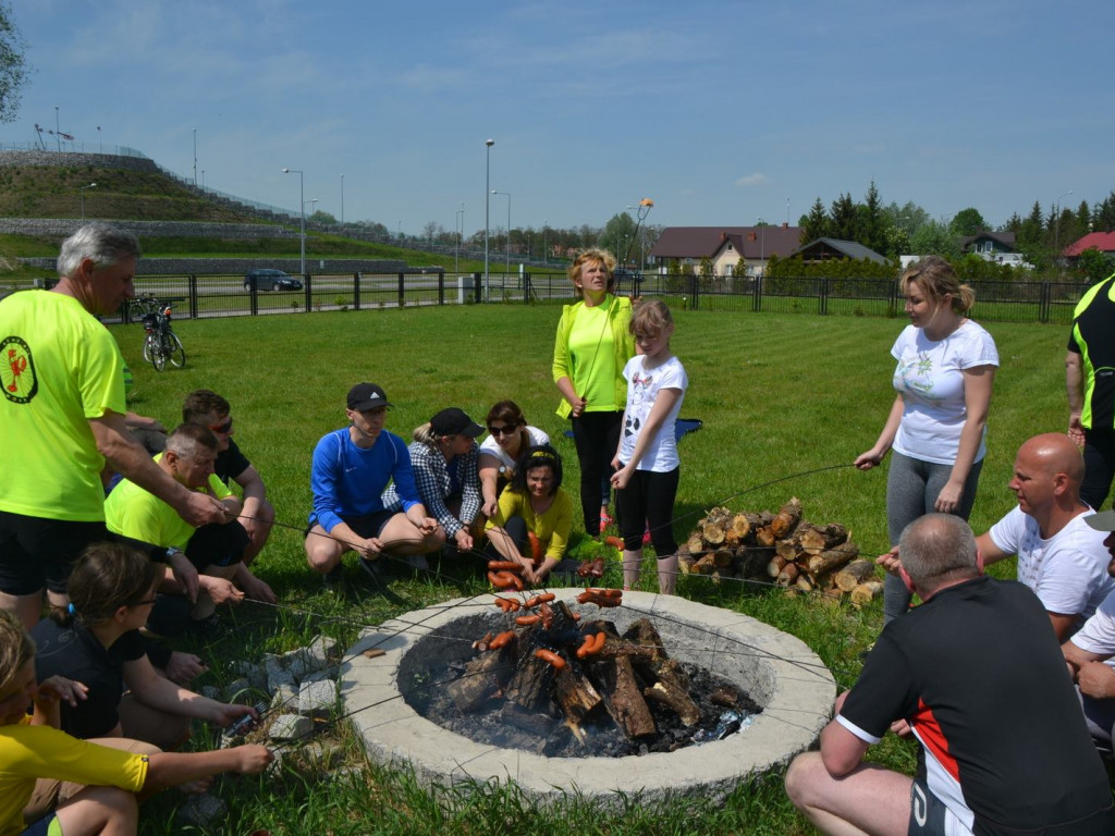 40 śmiałków ruszyło w rajd