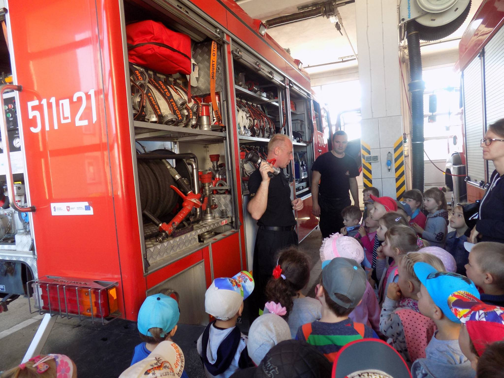 Z wizytą w radzyńskiej Straży Pożarnej