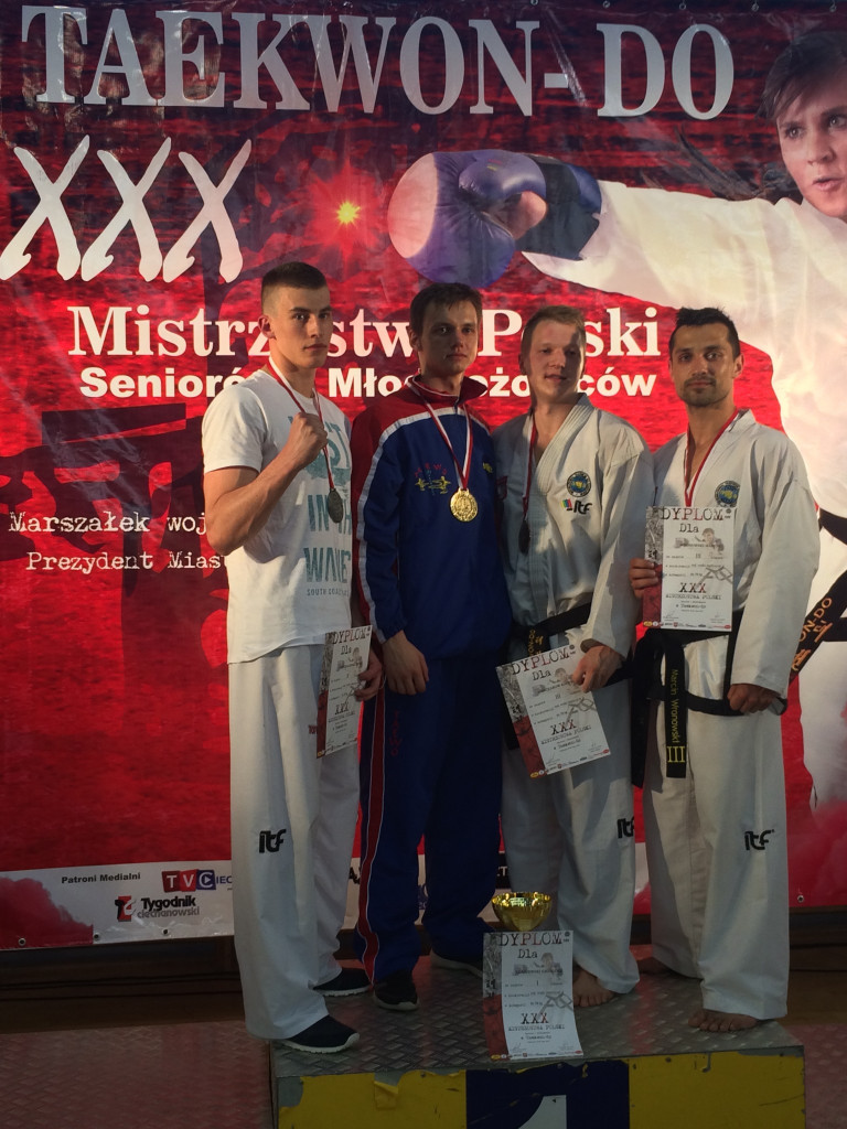 Medale Mistrzostw Polski Seniorów dla RSC Taekwon-do!!!