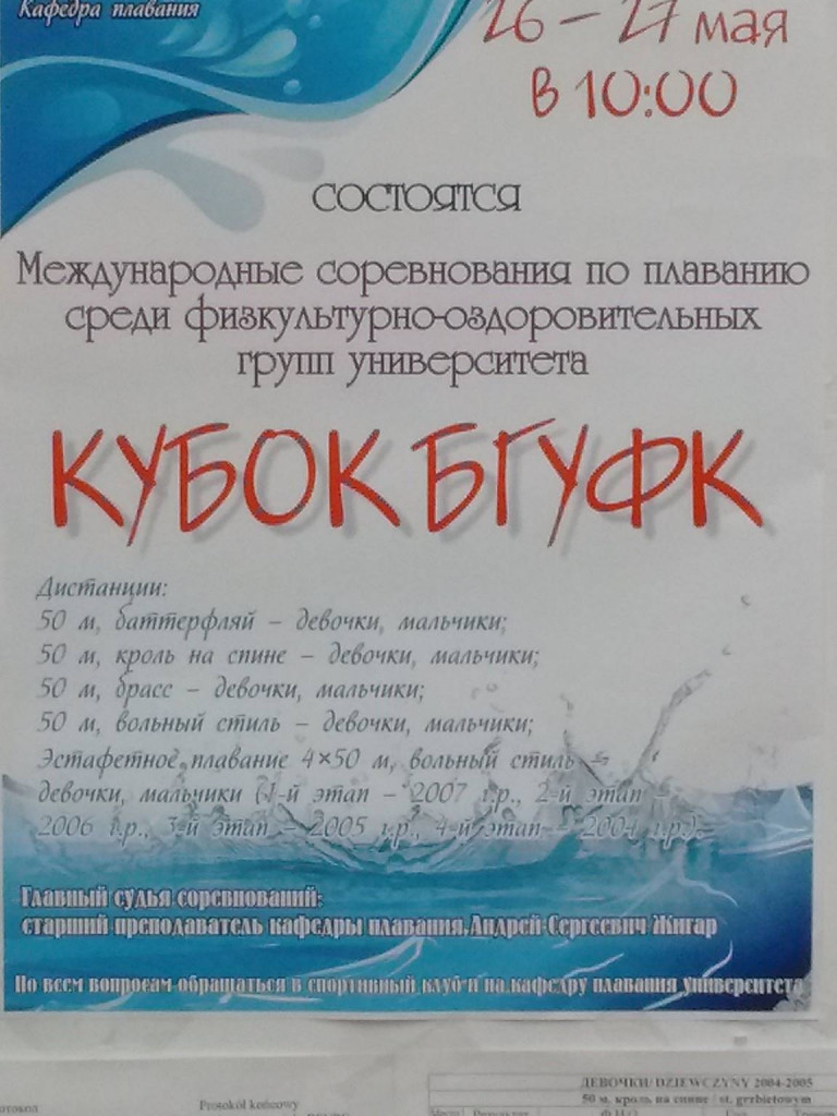 Międzynarodowe Mistrzostwa Dzieci w Pływaniu