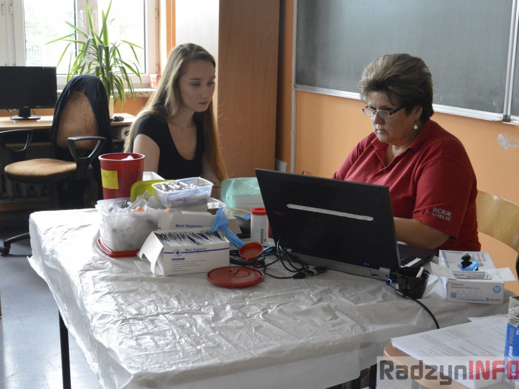 Zbiórka krwi w ZSP