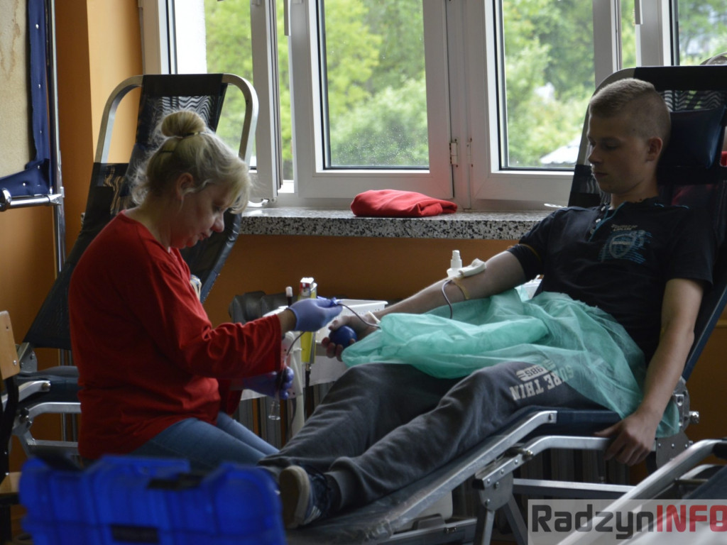 Zbiórka krwi w ZSP