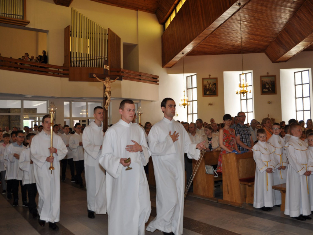 Uroczystość Bożego Ciała w Sanktuarium Matki Boskiej Nieustającej Pomocy, cz. I