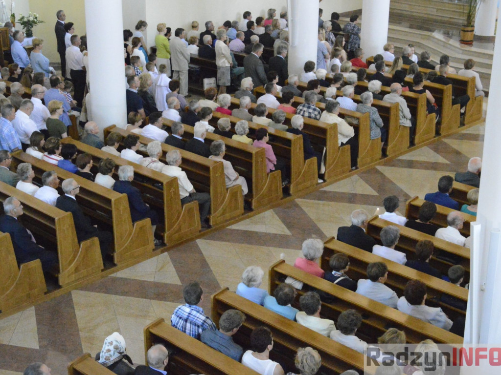 Uroczystość Bożego Ciała w parafii świętej Anny