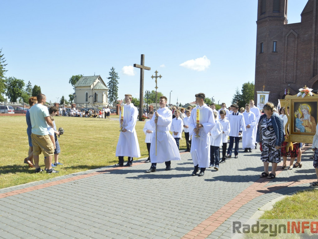 Uroczystość Bożego Ciała w parafii świętej Anny
