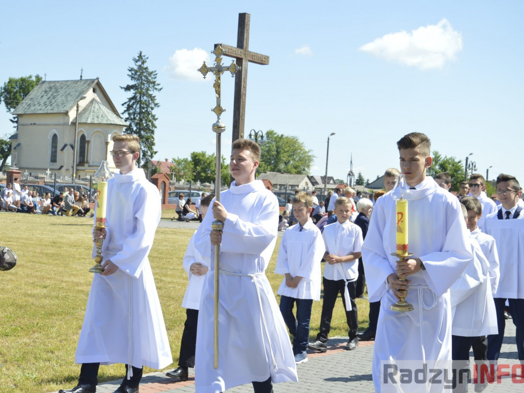Uroczystość Bożego Ciała w parafii świętej Anny