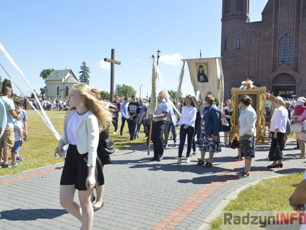 Uroczystość Bożego Ciała w parafii świętej Anny