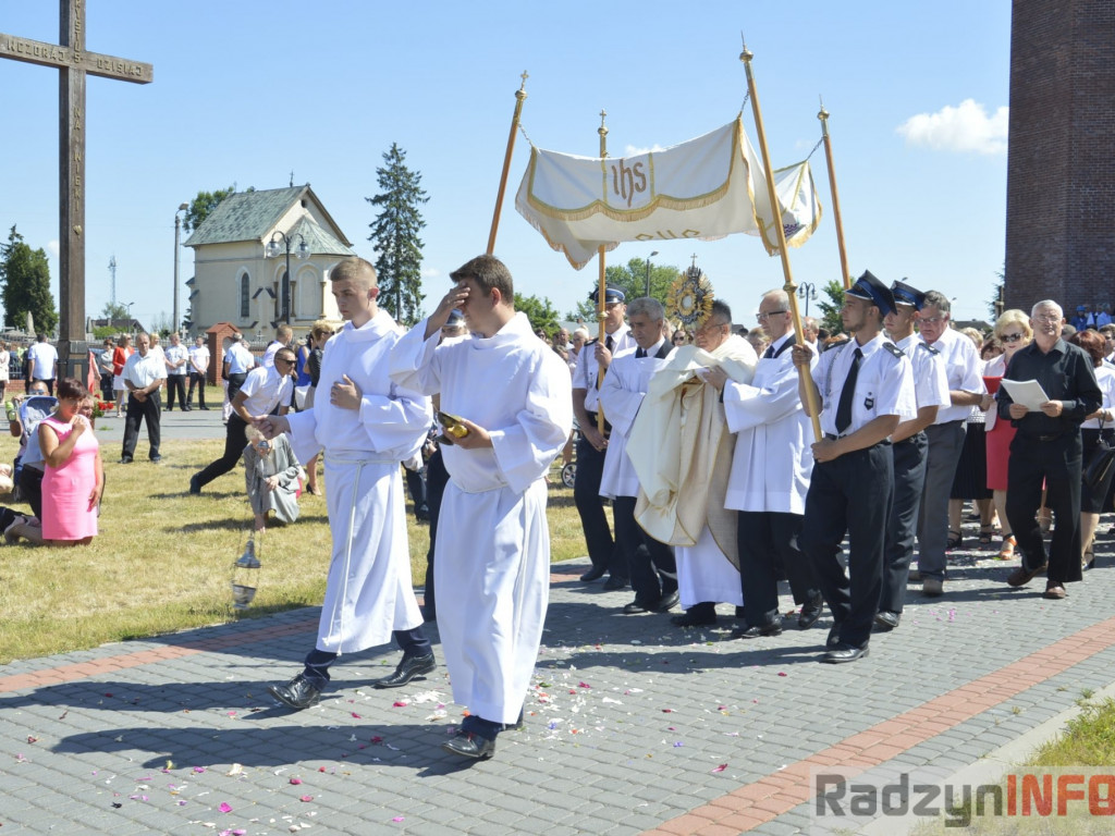 Uroczystość Bożego Ciała w parafii świętej Anny