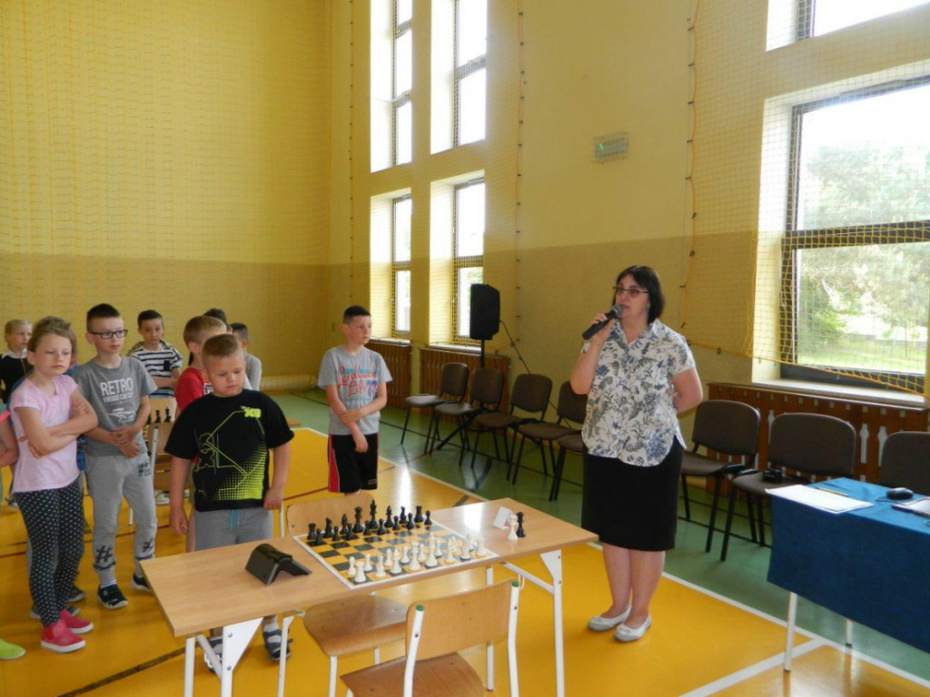 Turniej Szachowy klas I-III o Puchar Wójta Gminy Radzyń Podlaski.