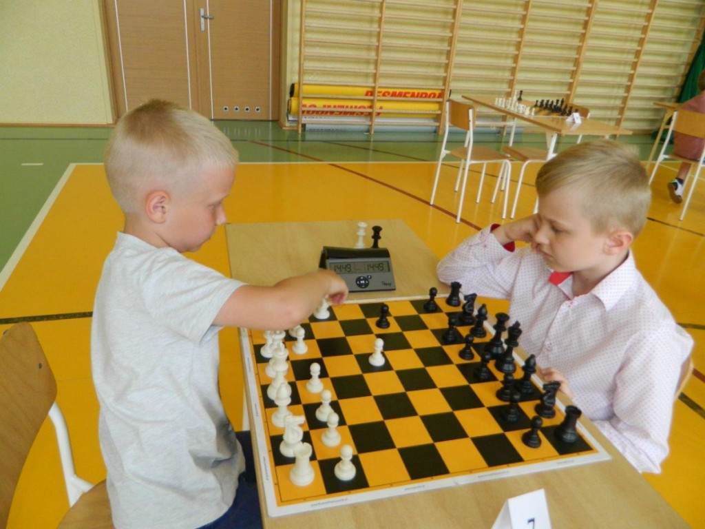 Turniej Szachowy klas I-III o Puchar Wójta Gminy Radzyń Podlaski.
