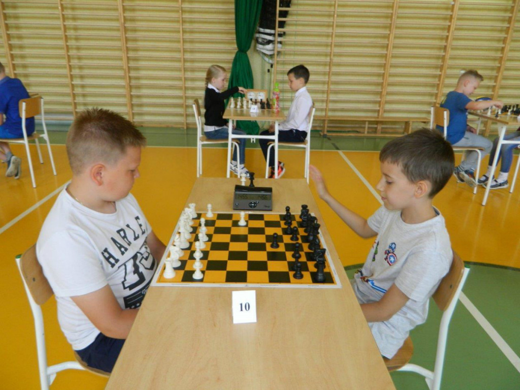 Turniej Szachowy klas I-III o Puchar Wójta Gminy Radzyń Podlaski.