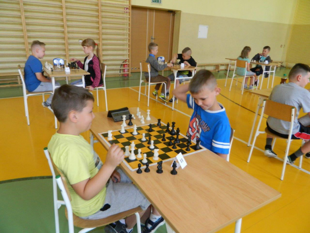 Turniej Szachowy klas I-III o Puchar Wójta Gminy Radzyń Podlaski.
