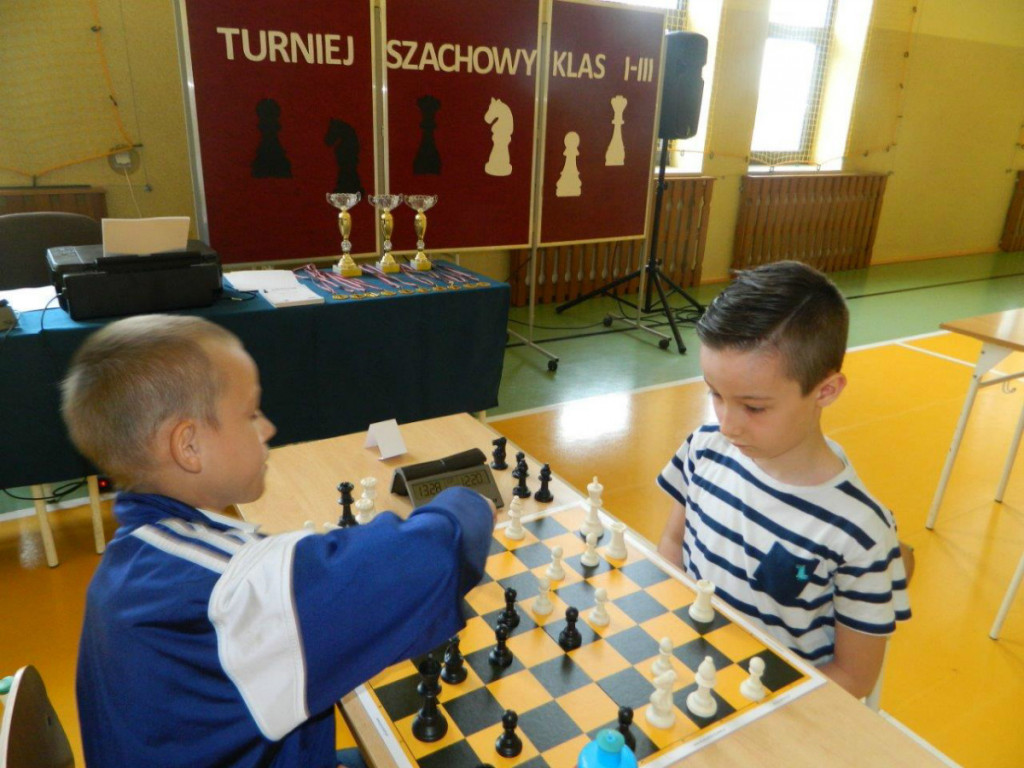 Turniej Szachowy klas I-III o Puchar Wójta Gminy Radzyń Podlaski.