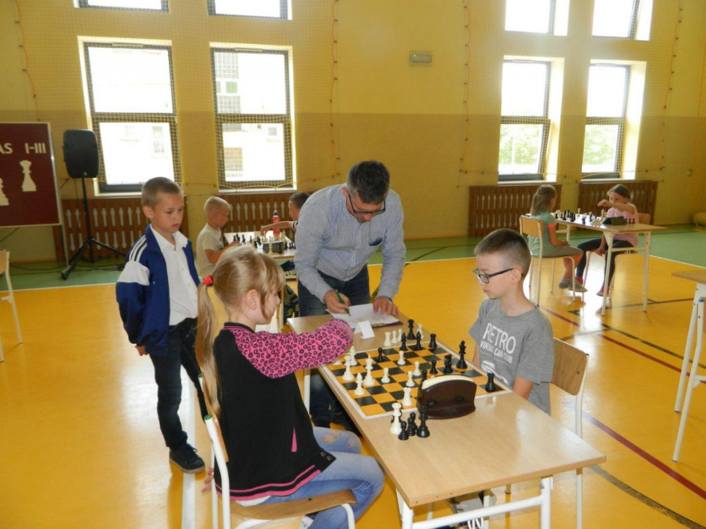 Turniej Szachowy klas I-III o Puchar Wójta Gminy Radzyń Podlaski.