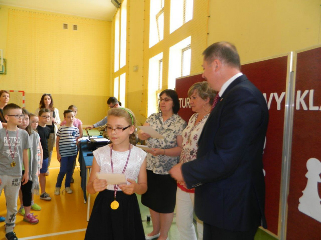 Turniej Szachowy klas I-III o Puchar Wójta Gminy Radzyń Podlaski.