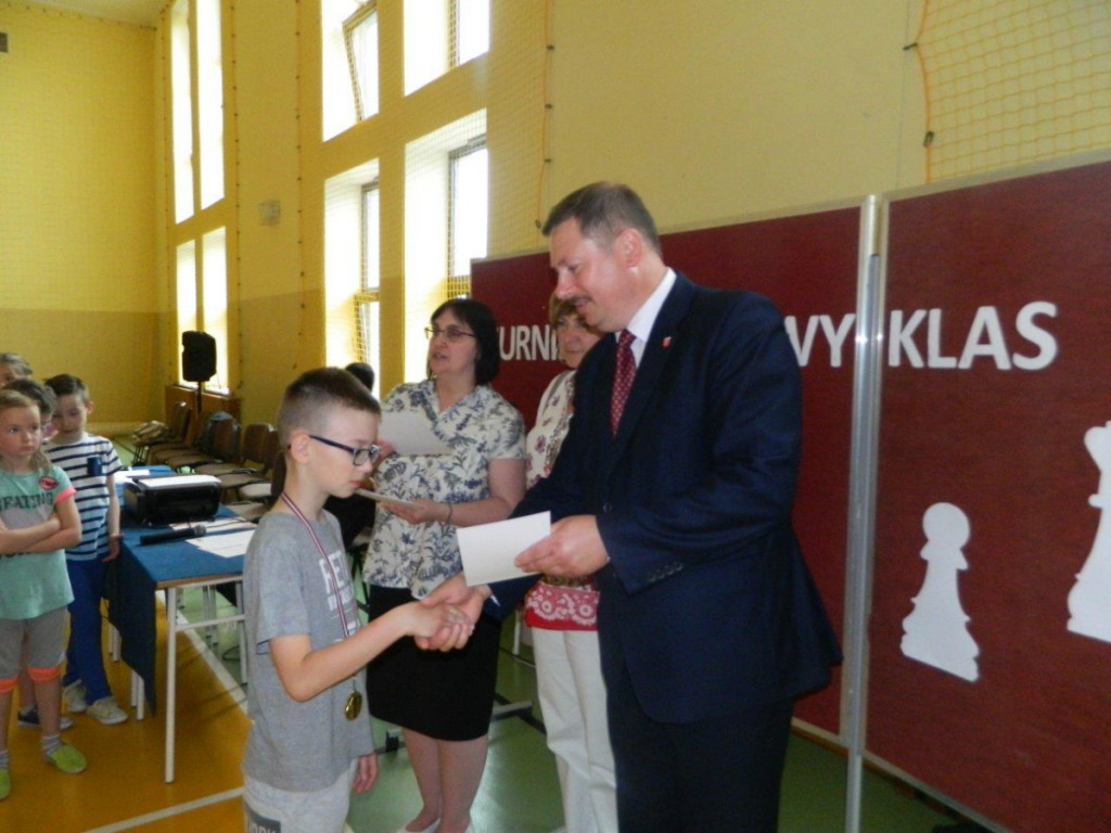 Turniej Szachowy klas I-III o Puchar Wójta Gminy Radzyń Podlaski.